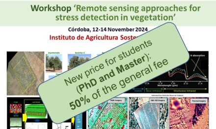 Workshop Remote Sensing Approaches for Stress Detection in Vegetation